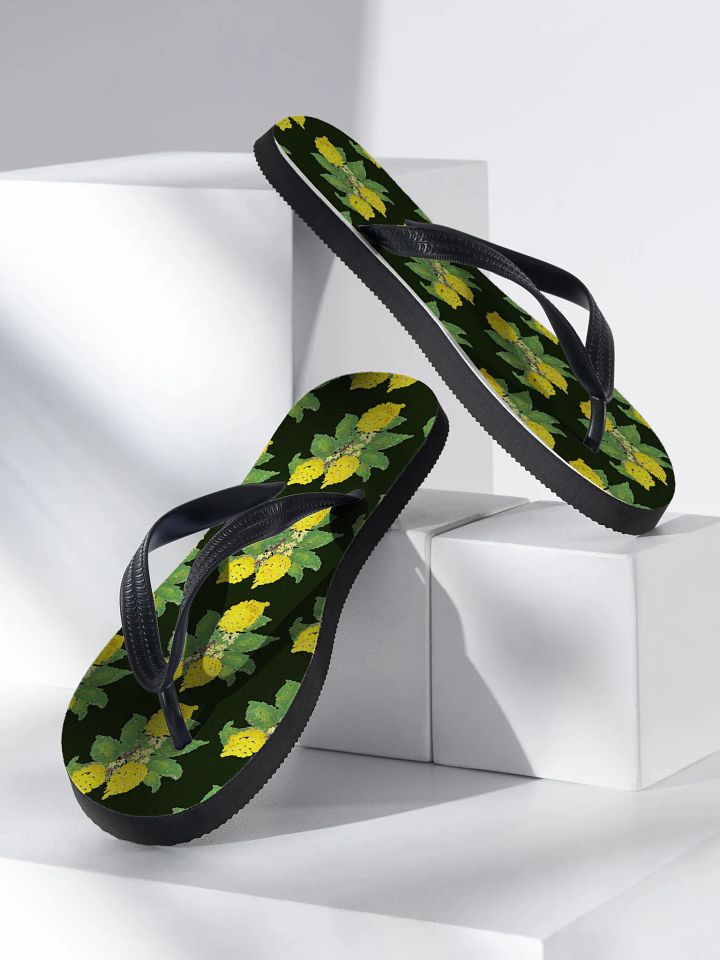 Lemon Love Black Flip-Flop product image (2)
