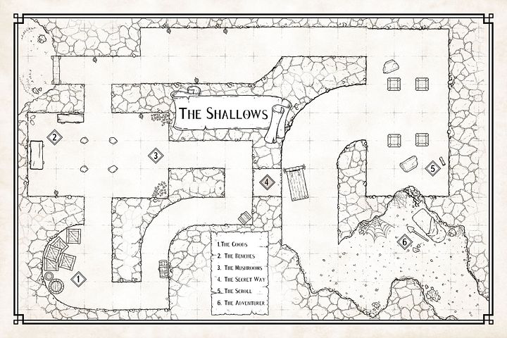 Embark on an Adventure with The Shallows: A Short Dungeon product image (2)