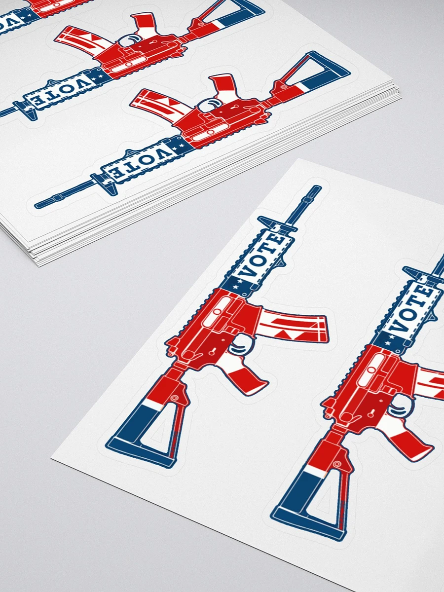 Three Vinyl Stickers 2nd Amendment Vote Design product image (10)