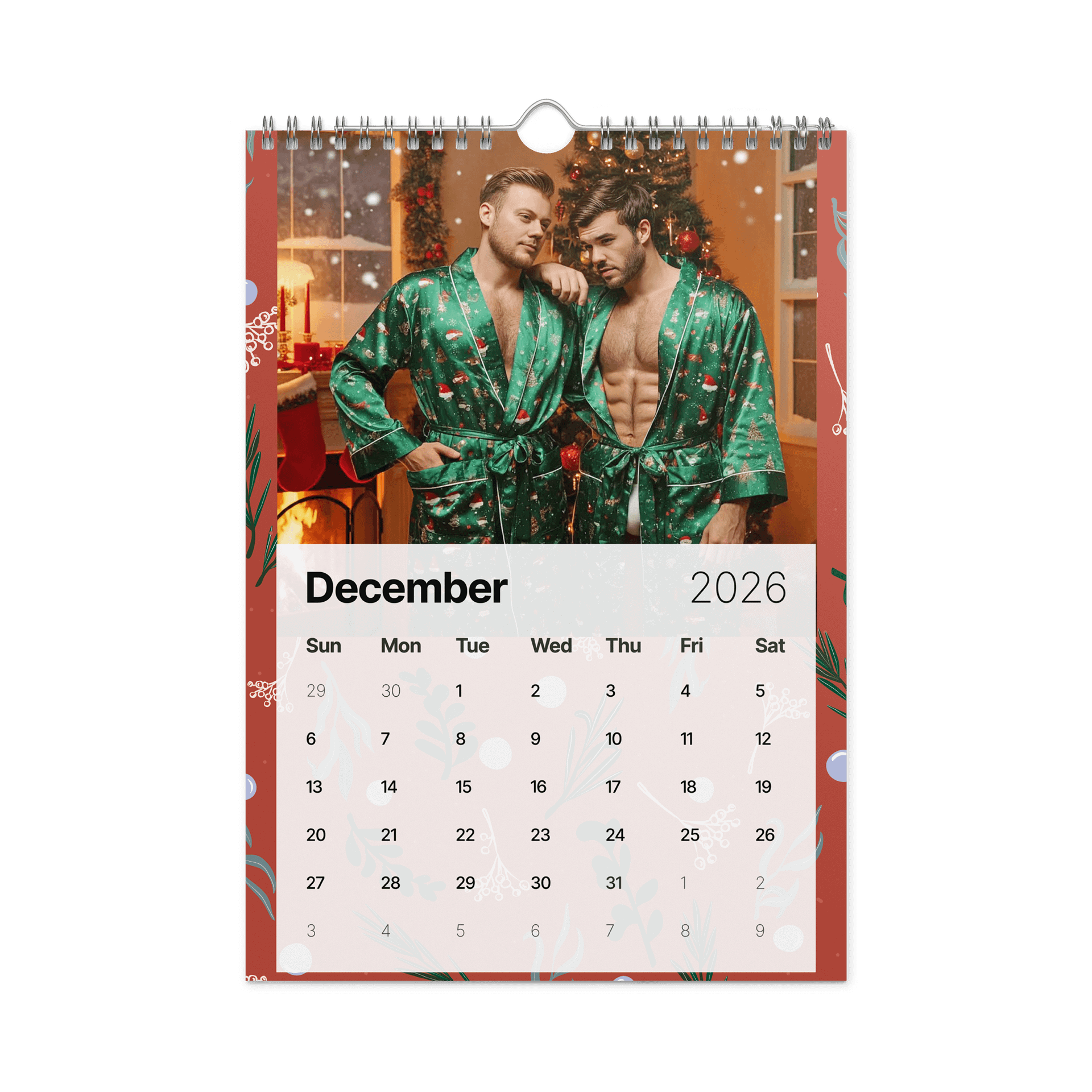 2026 AI HUNK HBS CALENDAR product image (4)