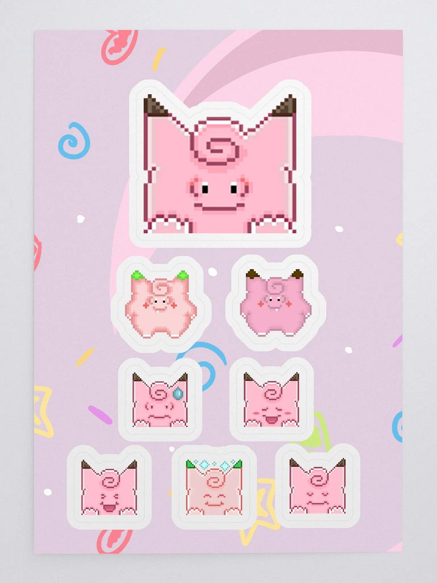 The many faces of a pixel fairy product image (3)