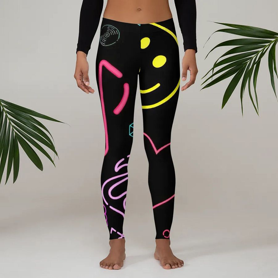 Neon Dreams All-Over Leggings product image (3)