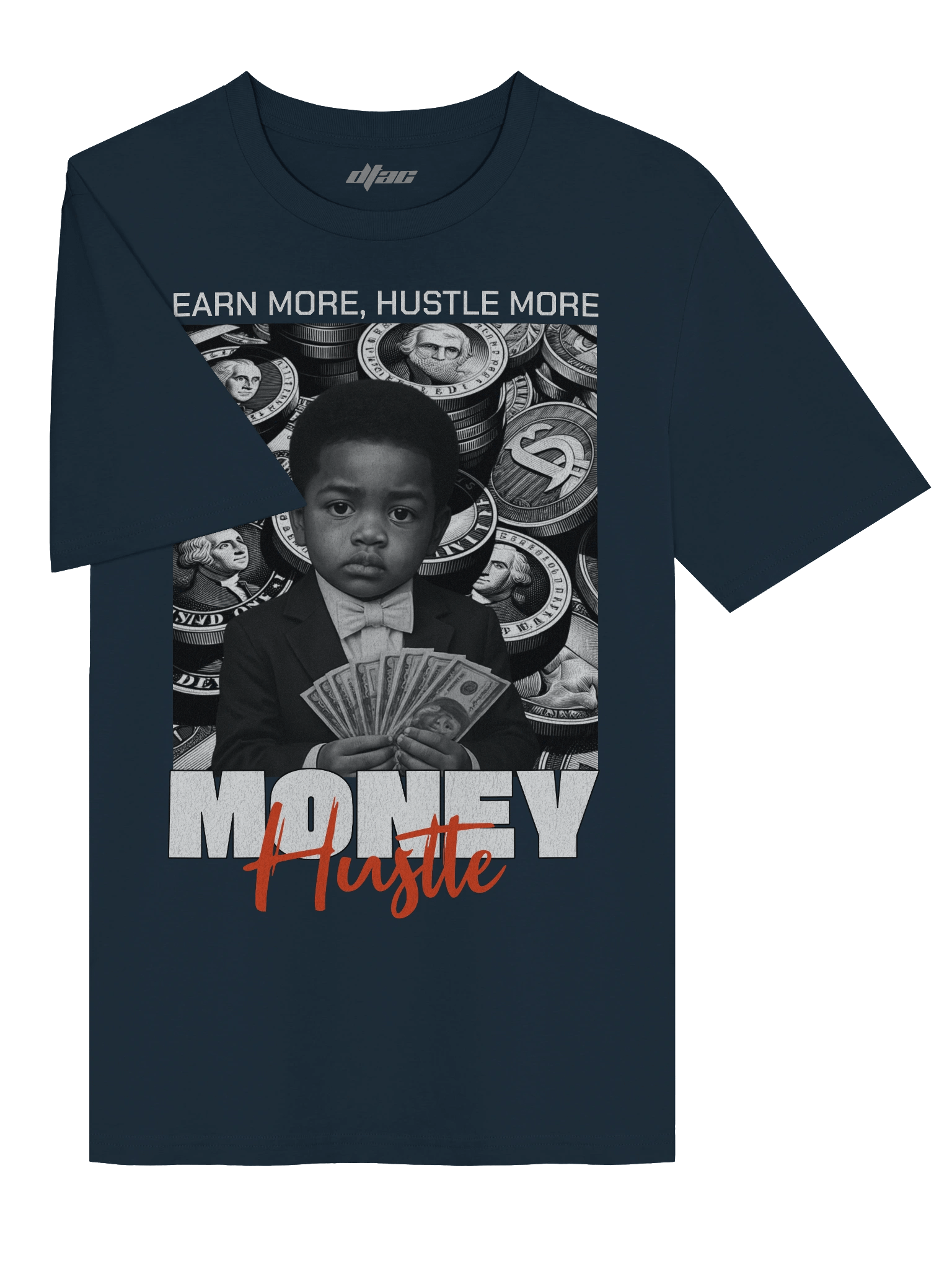 Hustle More Unisex Organic T-Shirt product image (13)
