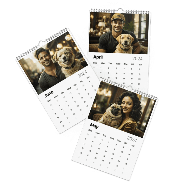 Furry Friends Fiesta: Your Pet's Year in Style – 2024 Edition product image (2)