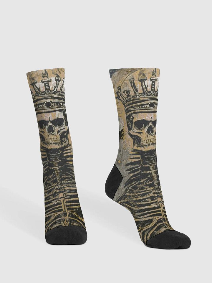 EcoArt Crew Socks-Eternal King product image (2)
