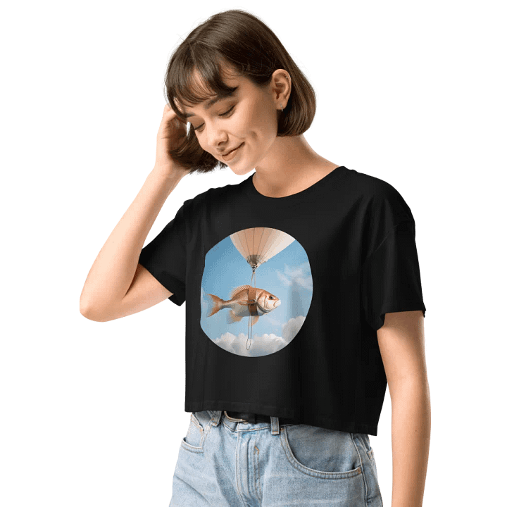 Fish No. 2 Women's Premium Crop Top product image (1)