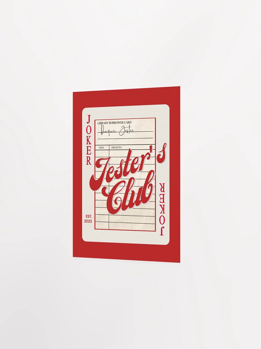 JESTER'S CLUB PRINT product image (11)