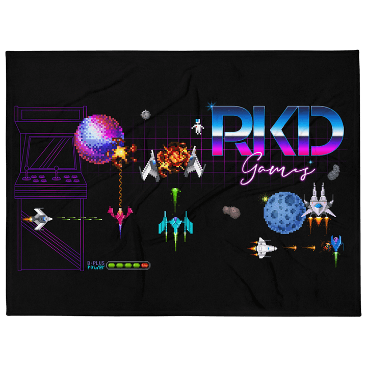 RKD Games Doodle Daddy Throw Blanket product image (1)