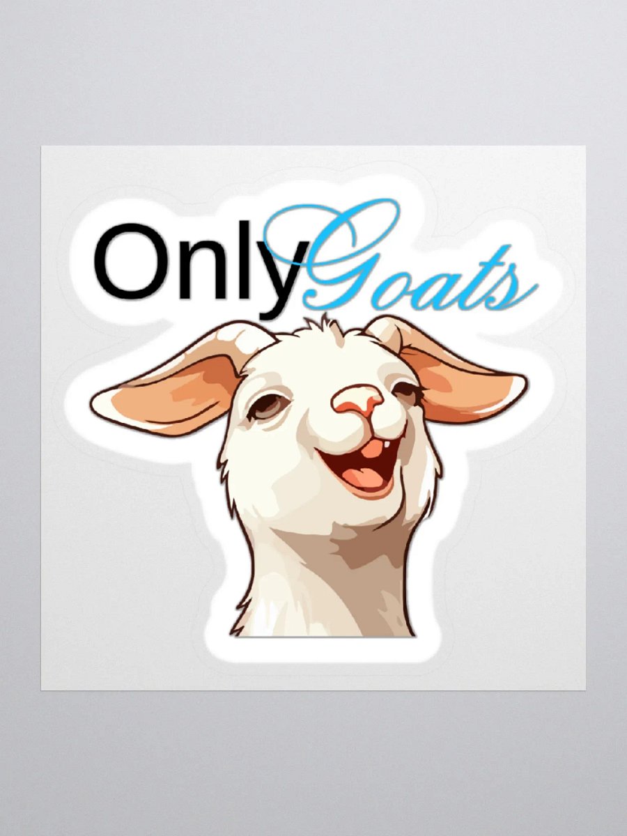 Goated Sticker product image (2)