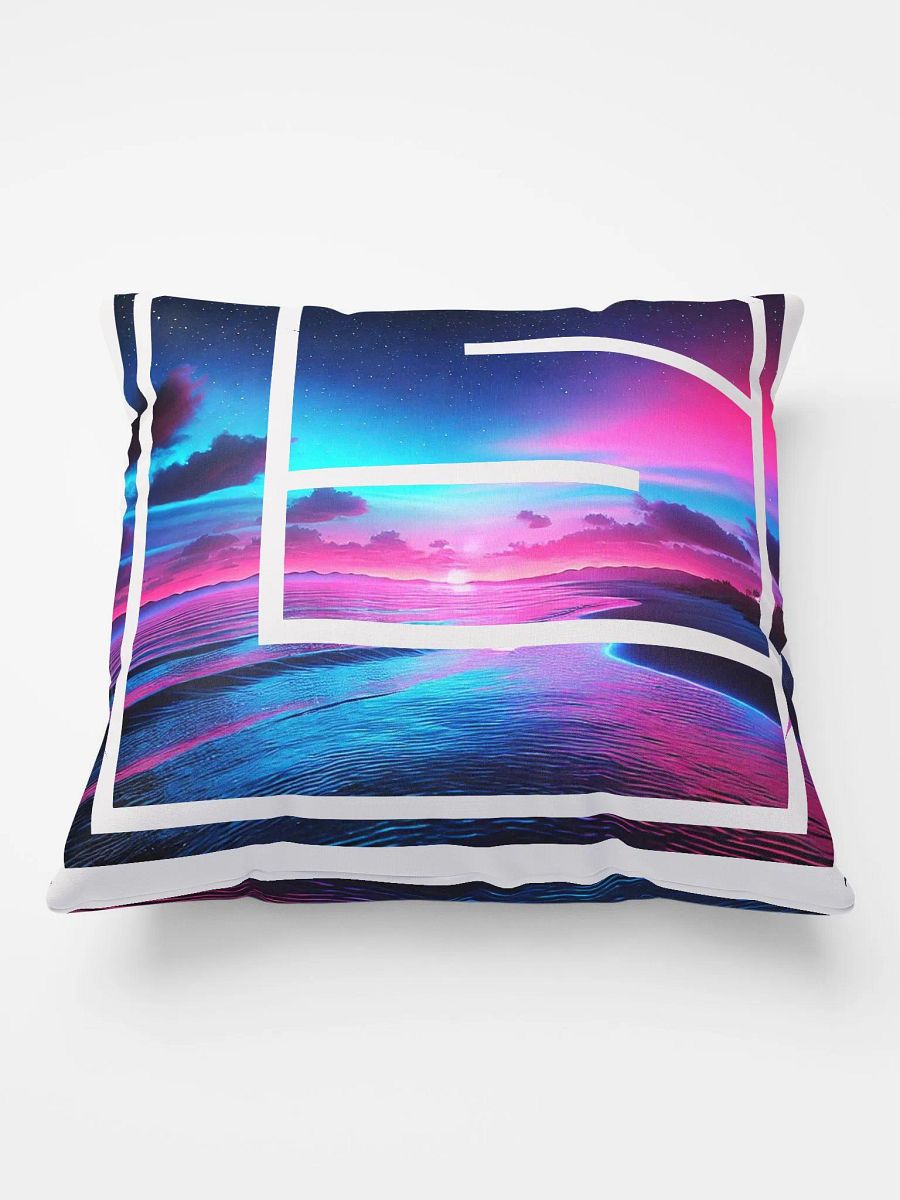 Neon Beach Pillow product image (2)