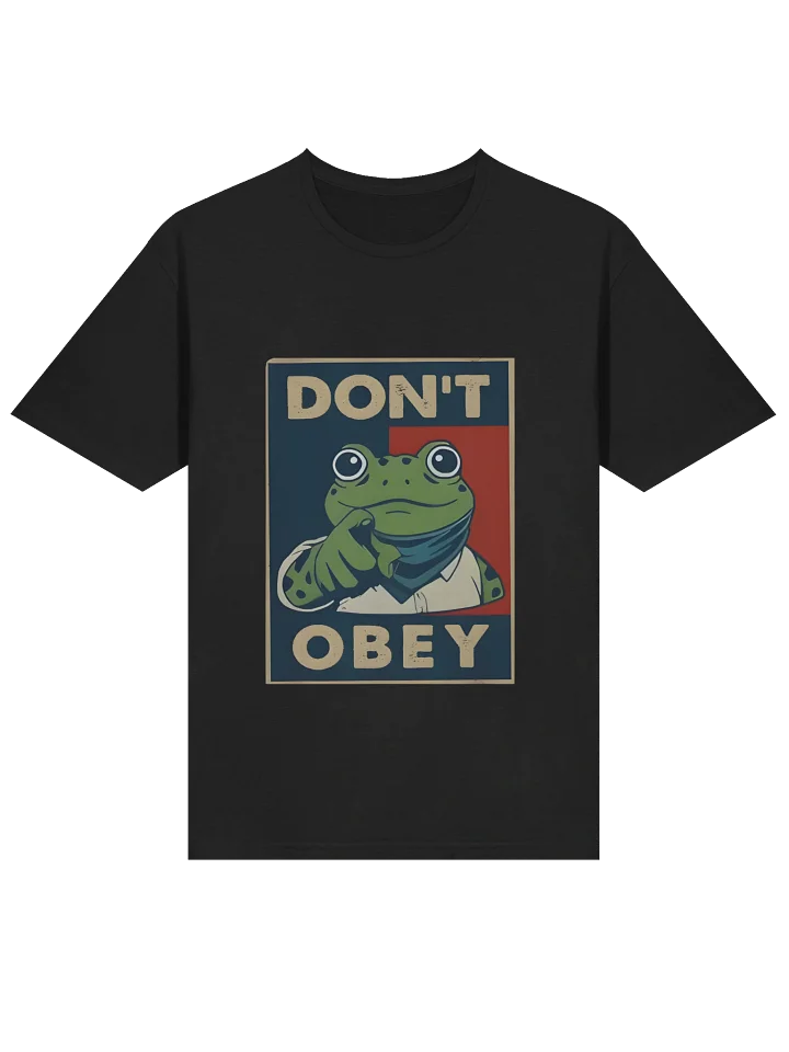 Don’t Obey Frog T-shirt product image (2)