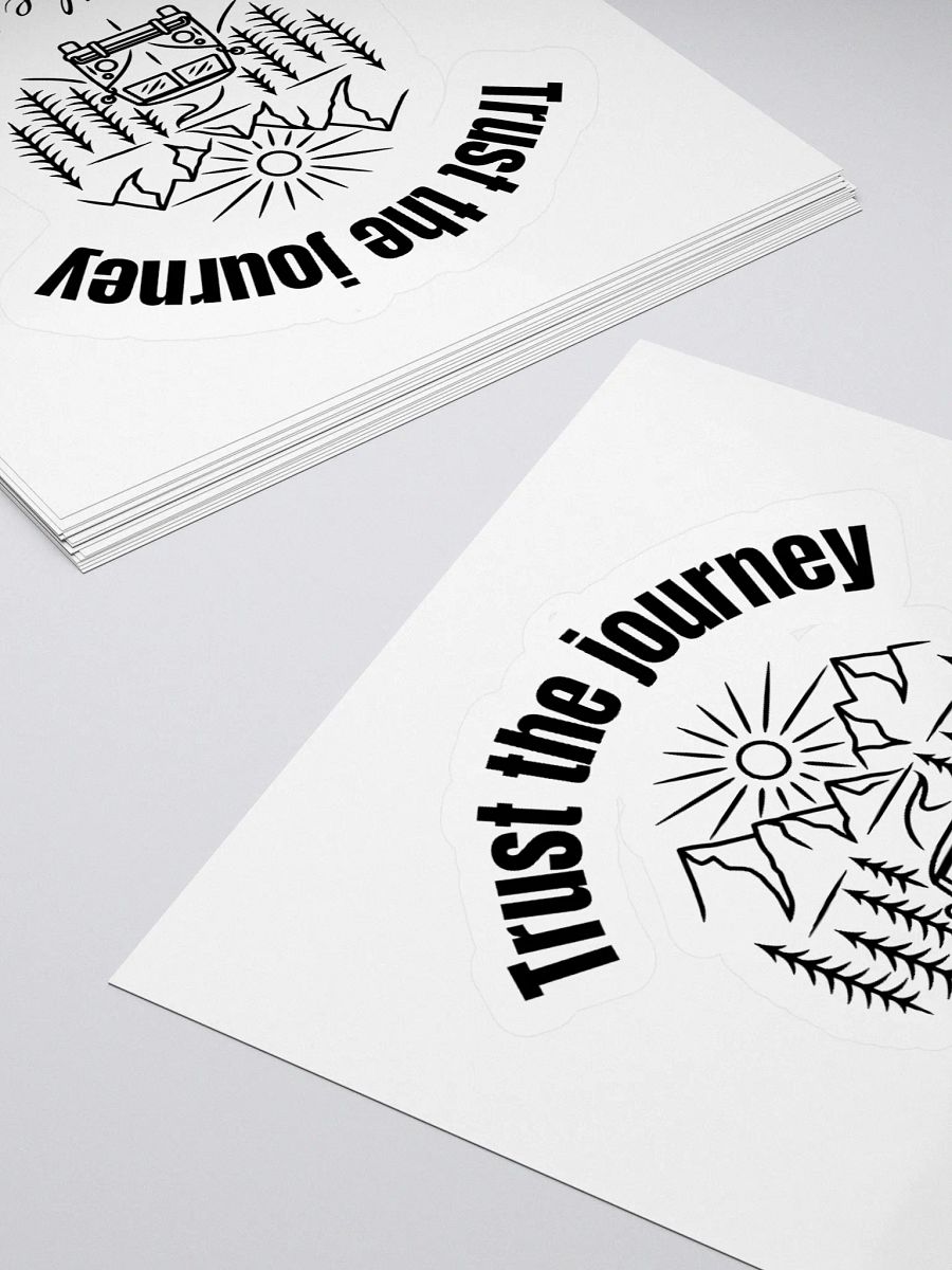 'Trust the Journey' Sticker product image (4)