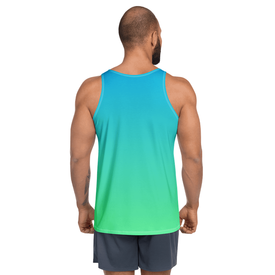 Seltzpert Drinking Club Blue Lagoon Men's Tank Top product image (4)