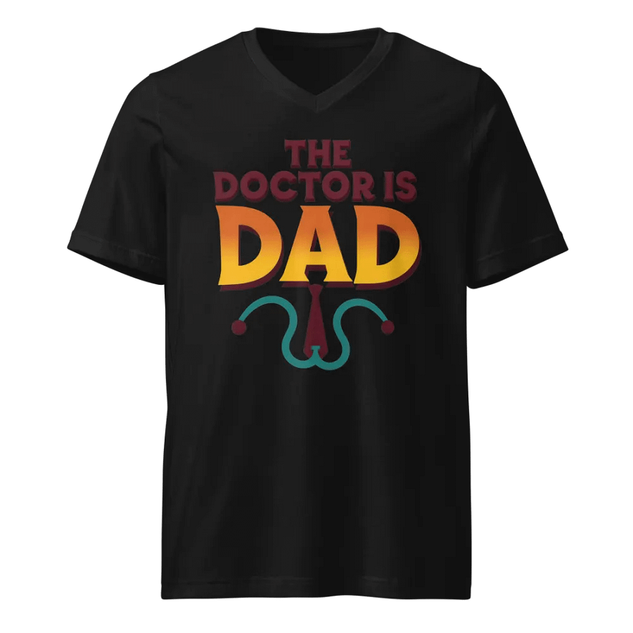 Dad Doctor V-Neck Tee product image (1)