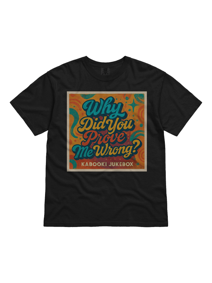 WHY DID YOU PROVE ME WRONG? T-SHIRT product image (1)