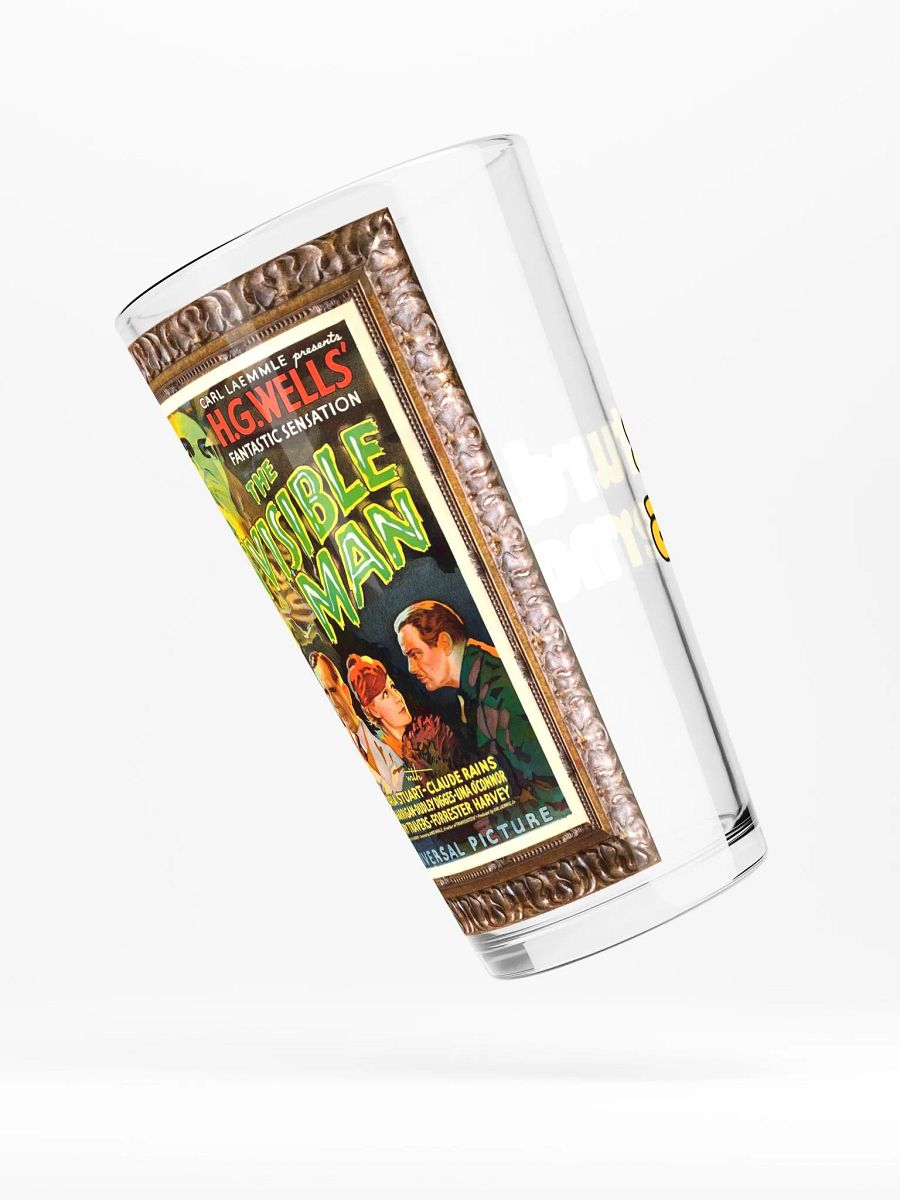saturday afternoon pint glass: now you see me now you don't product image (4)