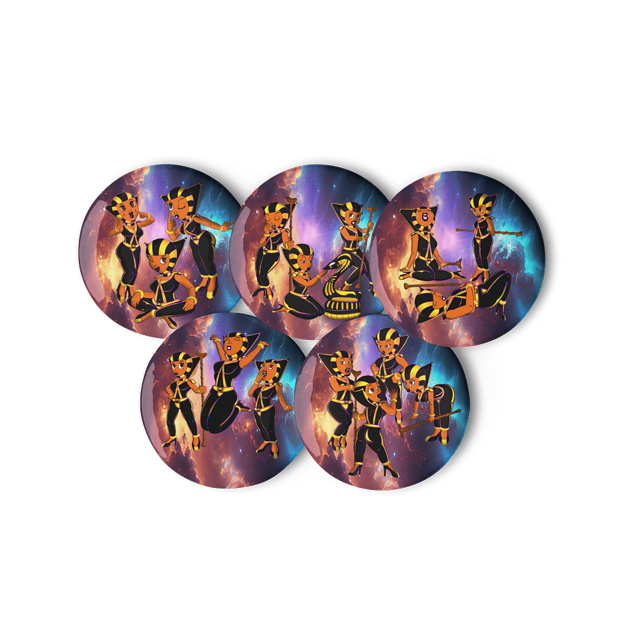 Ancient Egyptian Queen Pin Button Set product image (5)