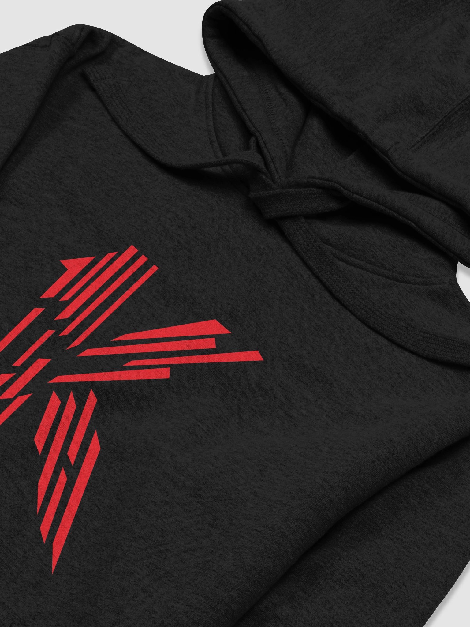 Krown - Hoodie (Red On Black) product image (3)