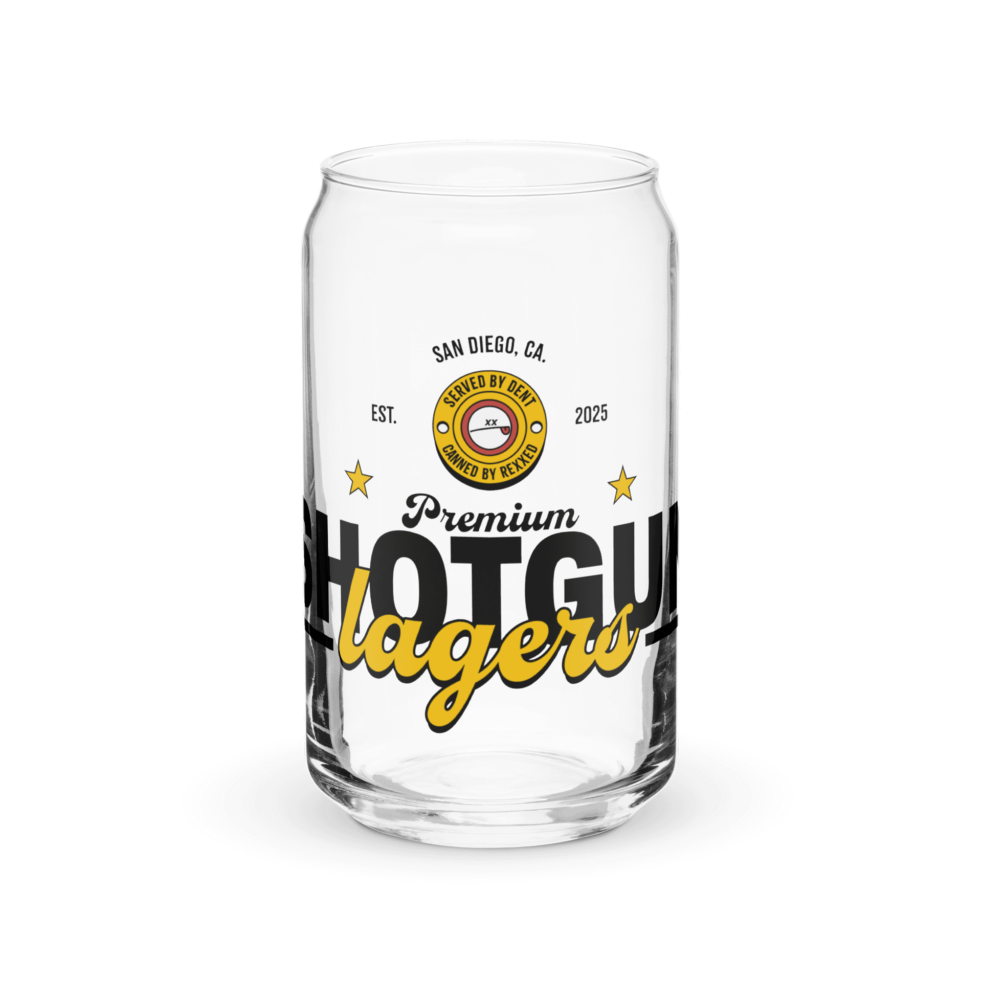 Shotgun Lagers Served By DENT Can Glass product image (1)