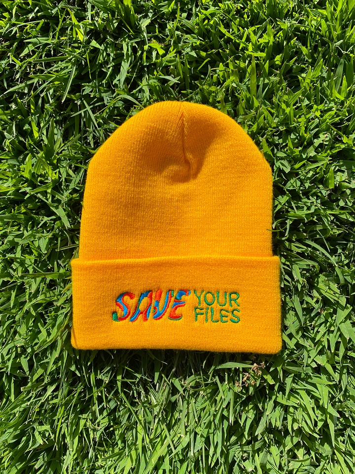SAVE YOUR FILES - BEANIE product image (1)