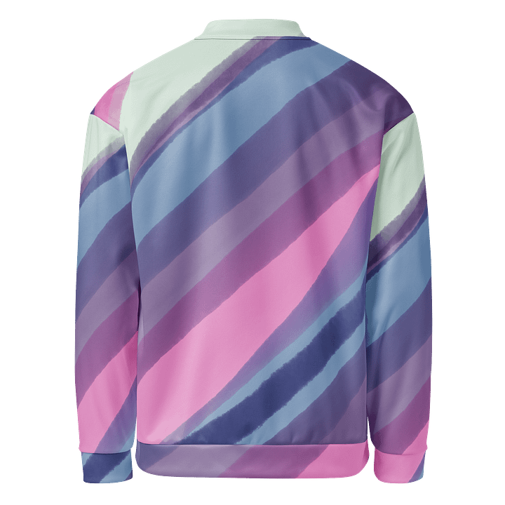 Bomber Jacket-Dual Gaze: Feline Reflections product image (2)
