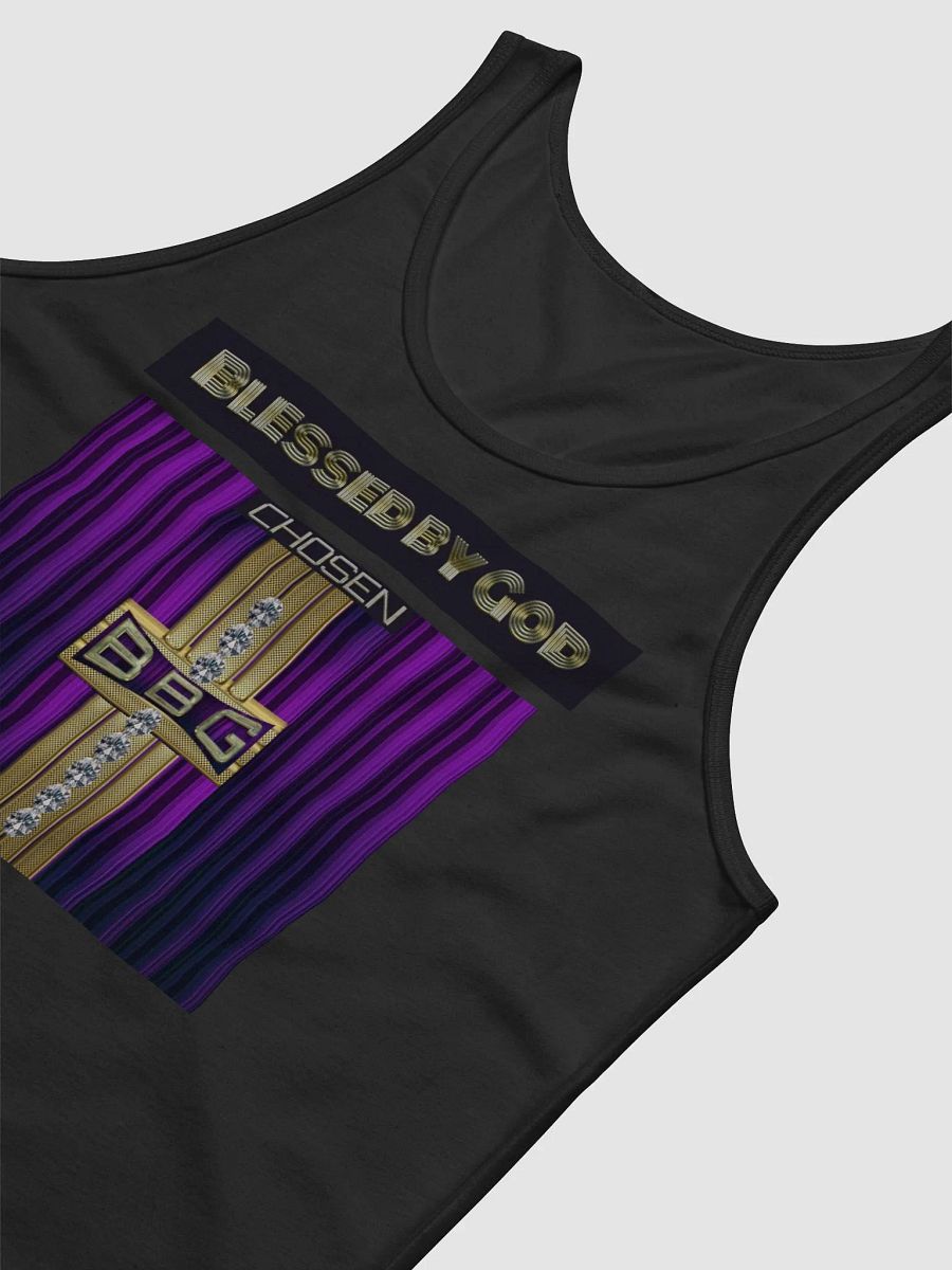Blessed by God Diamond Cross V2 - Men's Tank-top product image (36)
