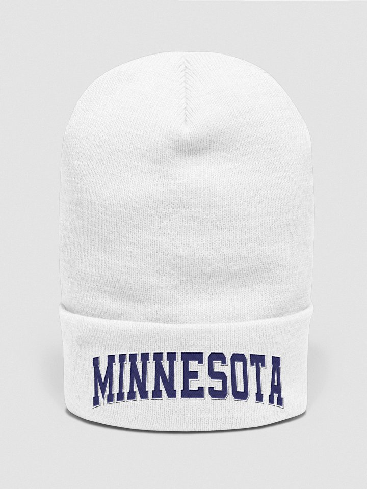 Minnesota Vintage Stylish Cuffed Beanie product image (2)