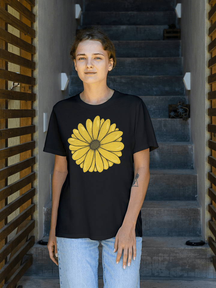 Yellow Daisy Organic Tee product image (1)