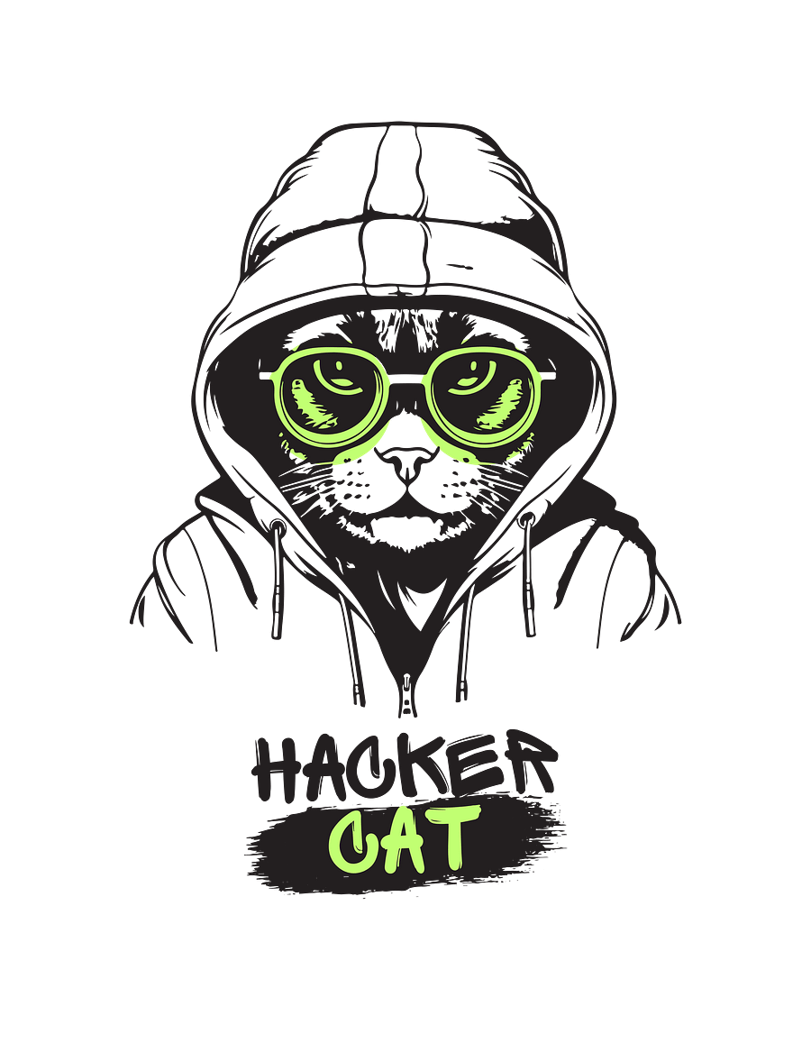 Hacker Cat product image (2)