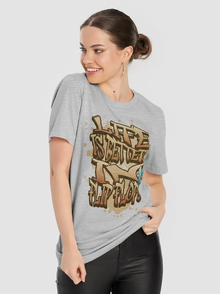 Flip Flops Life Graffiti Tee product image (2)
