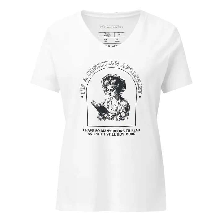 I'm a Christian Apologist Books V-Neck T-Shirt product image (25)