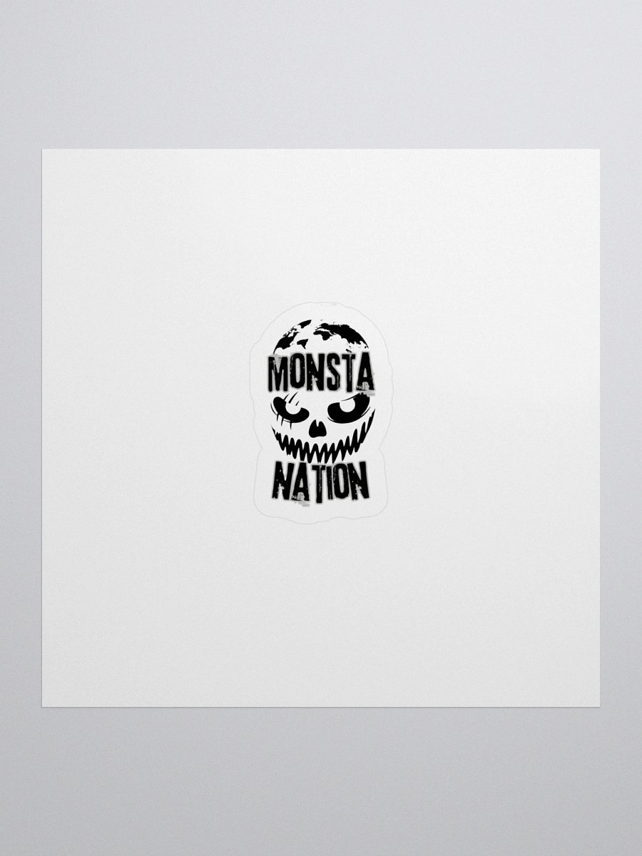 Monsta Nation "WORLD" Sticker product image (1)