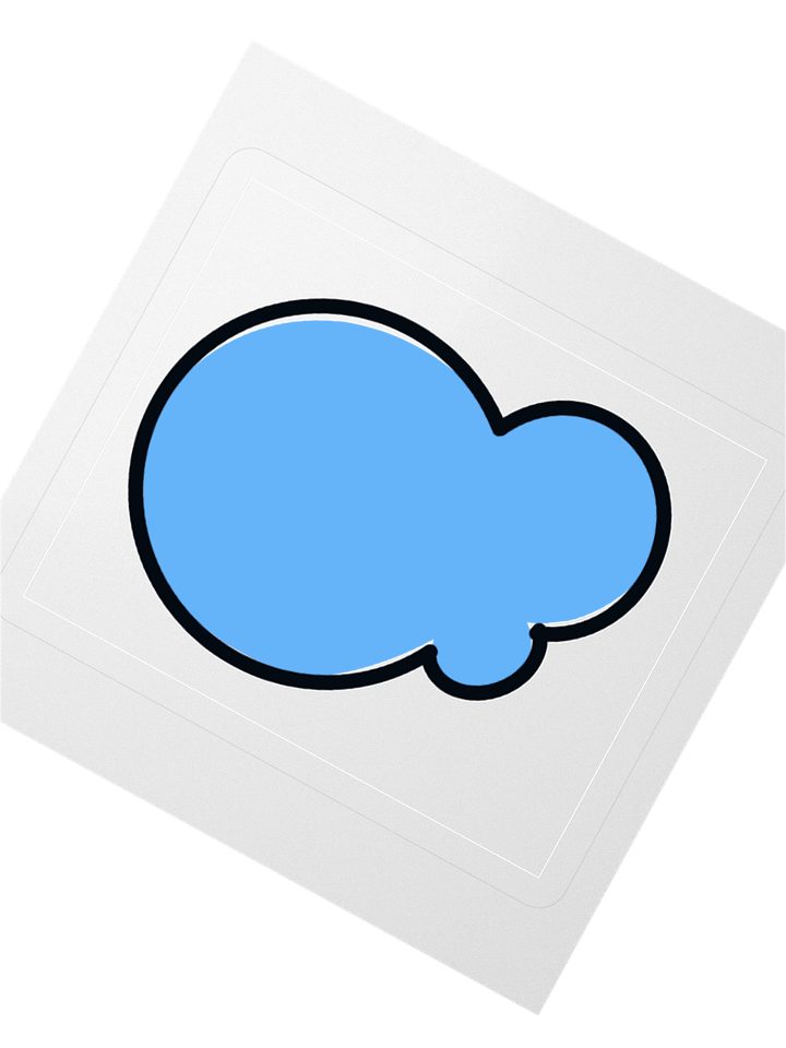 Whimsical Cloud Kiss-Cut Stickers product image (2)