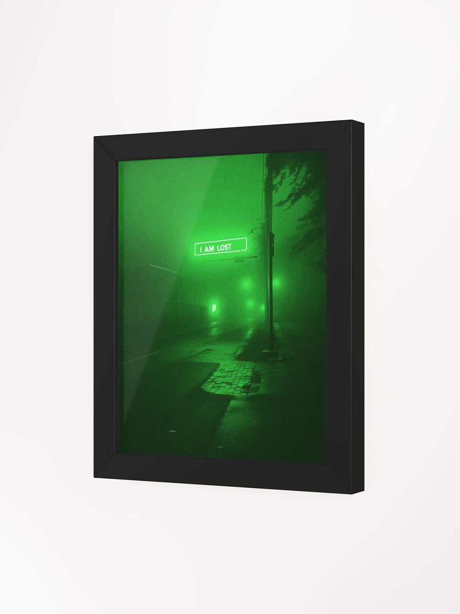 "I am lost" Framed Poster product image (41)
