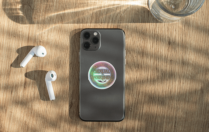 Sexual Awakening Holographic sticker product image (1)