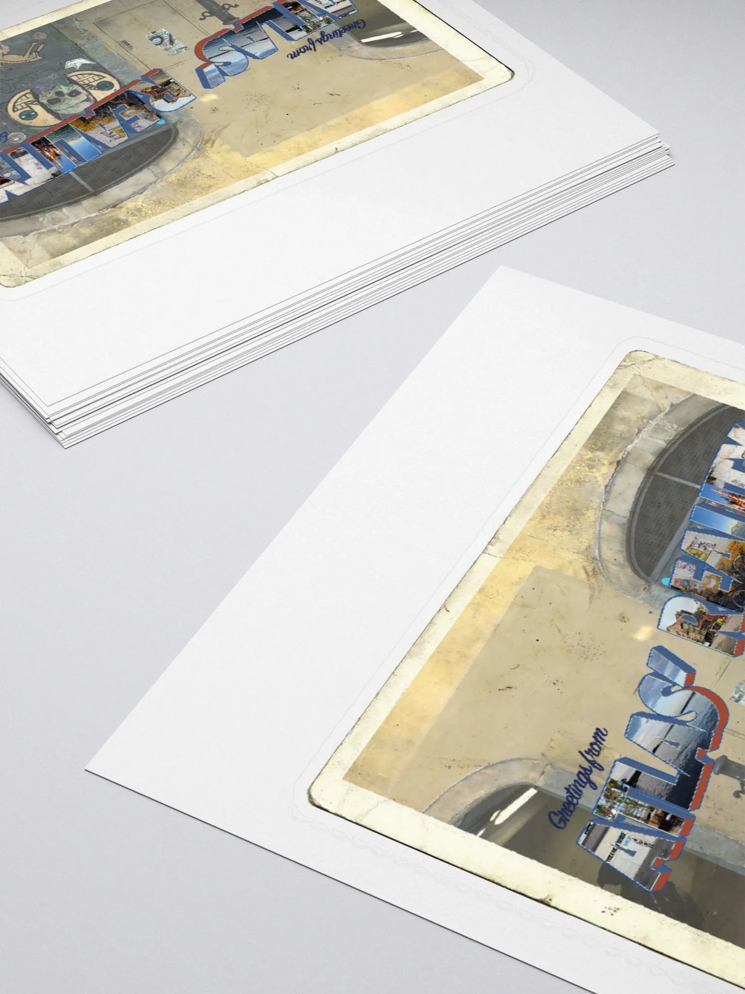 Atlas' Reality Postcard Sticker product image (4)