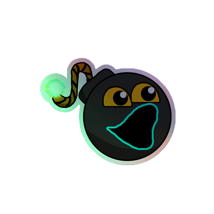 BOMB Pog Holographic Sticker product image (2)