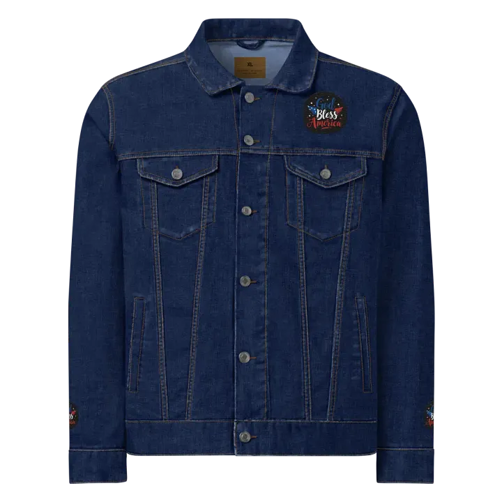 Denim Jacket: God Bless America product image (5)