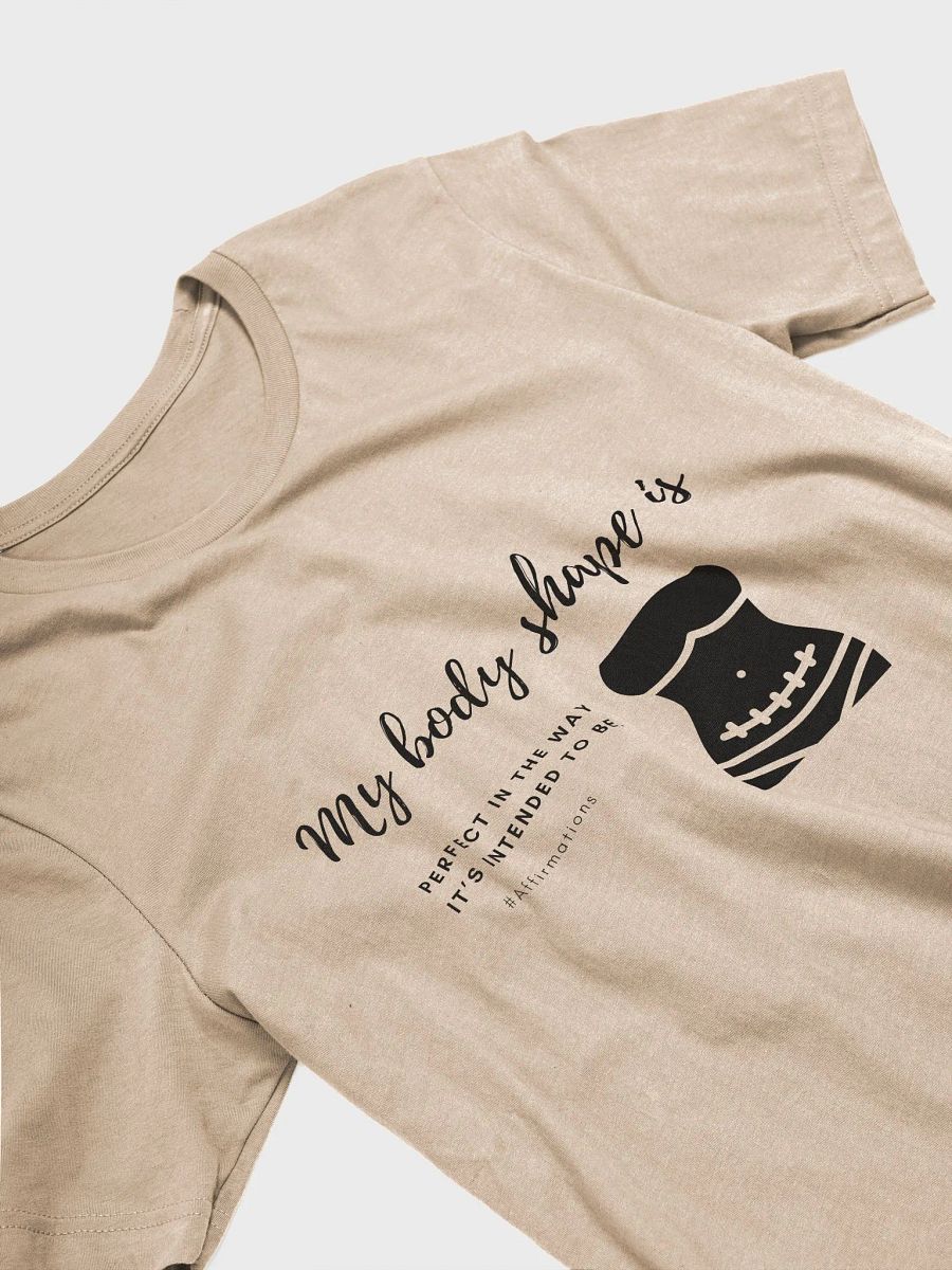 My body shape is Dark Unisex Super soft T-Shirt product image (16)