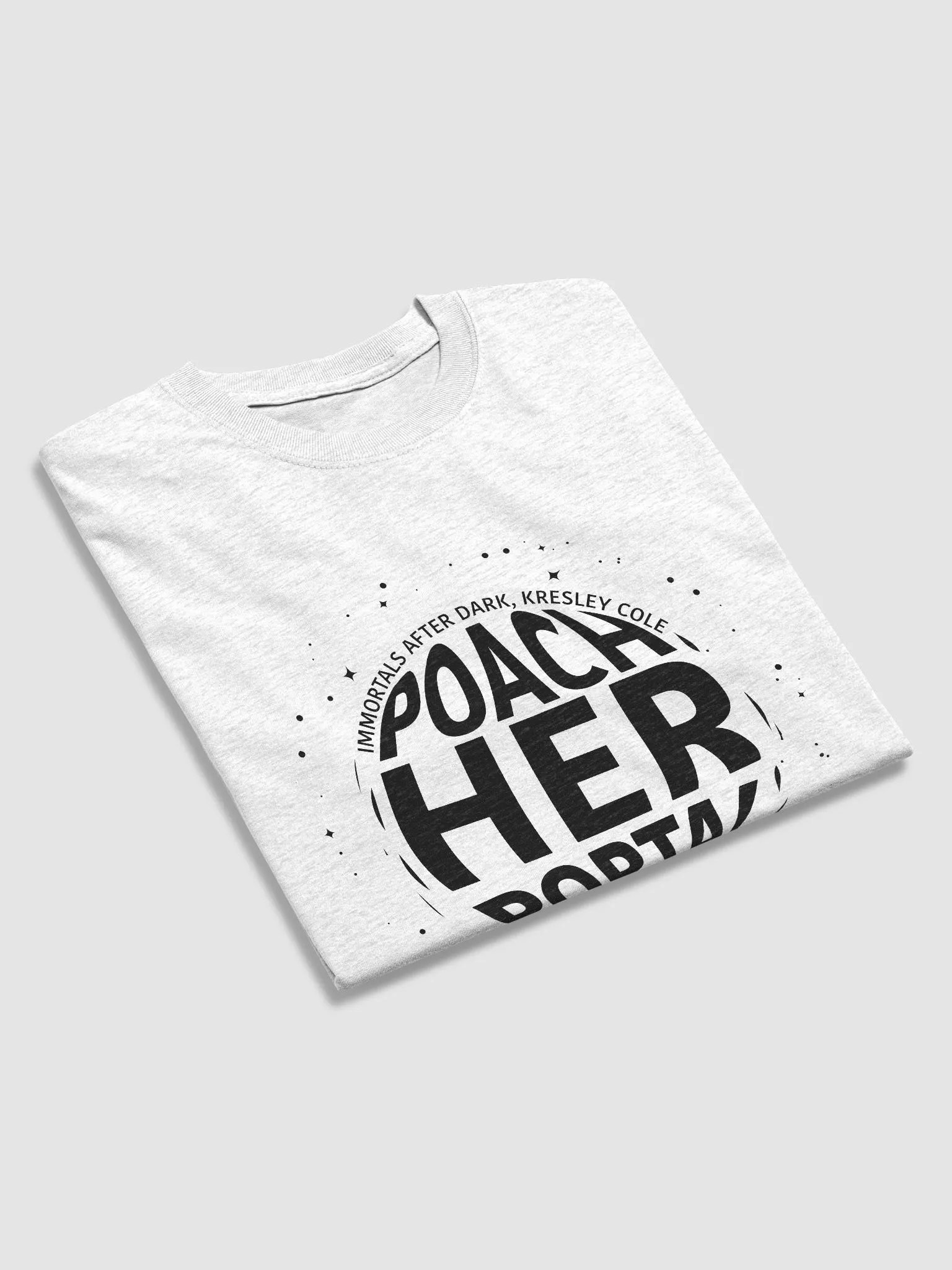 Poach Her Portal Heavyweight T-Shirt product image (3)