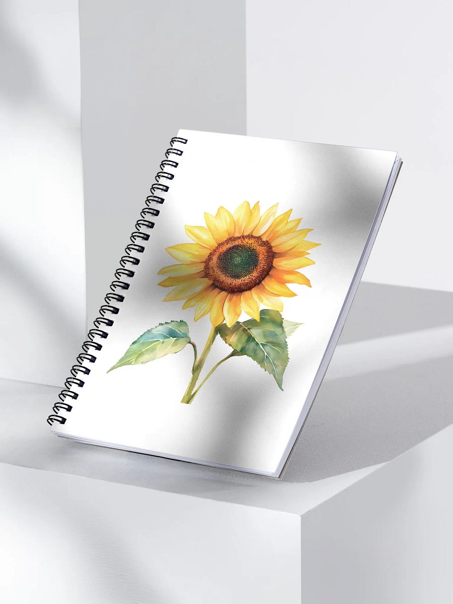 Sunflower Dreams Spiral Notebook product image (3)