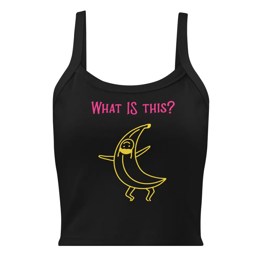 What Is This? ribbed tank top product image (1)