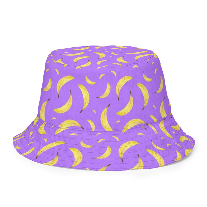 Bananapalooza reversible bucket hat product image (1)