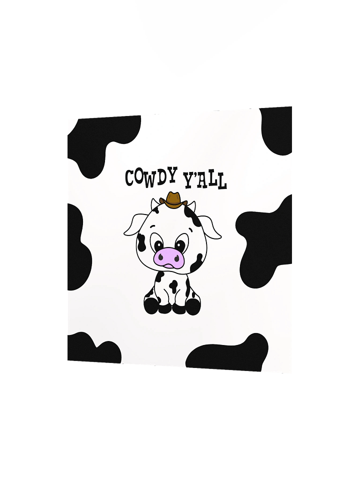 Cowdy Y'all Print | Funny Cow Print product image (2)