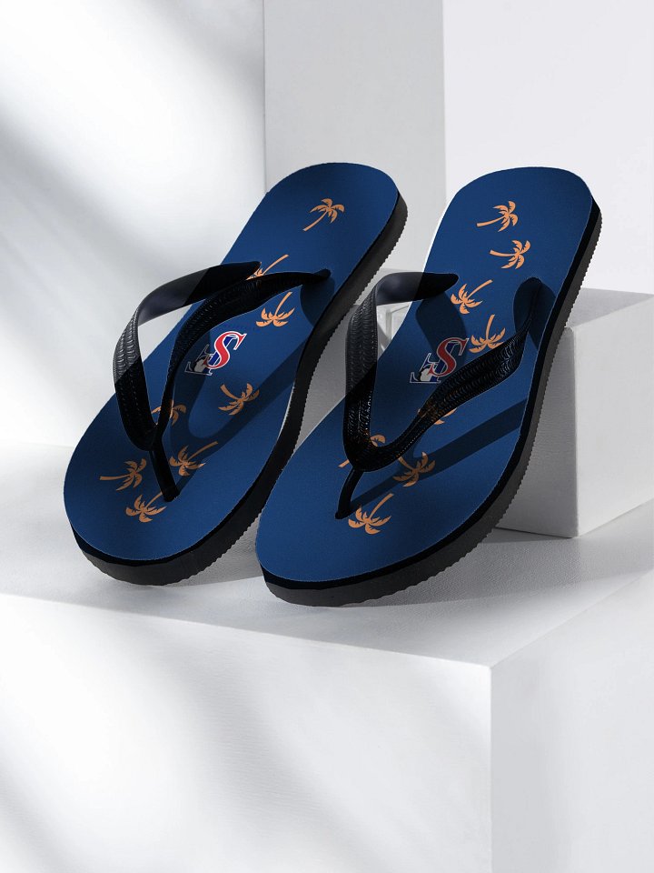 Tropical Palms Custom Flip-Flops product image (1)