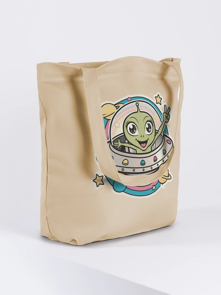 Peaceful Alien Eco Tote product image (8)