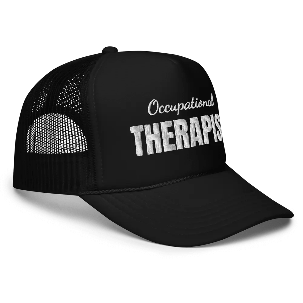 Occupational Therapist - Embroidered Trucker Cap Hat product image (3)