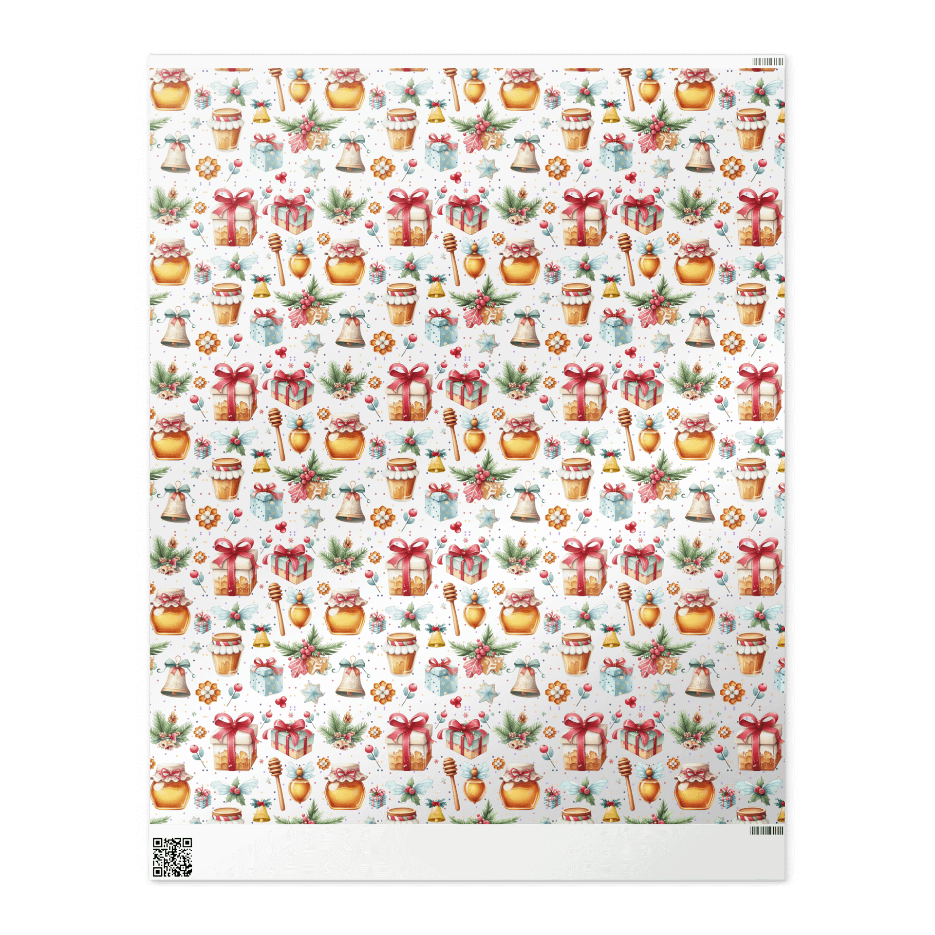 Sweet as Honey Christmas Wrapping Paper product image (2)