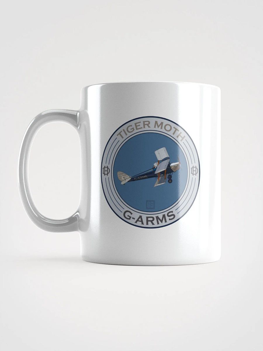 Tiger Moth G-ARMS White Glossy Mug product image (6)