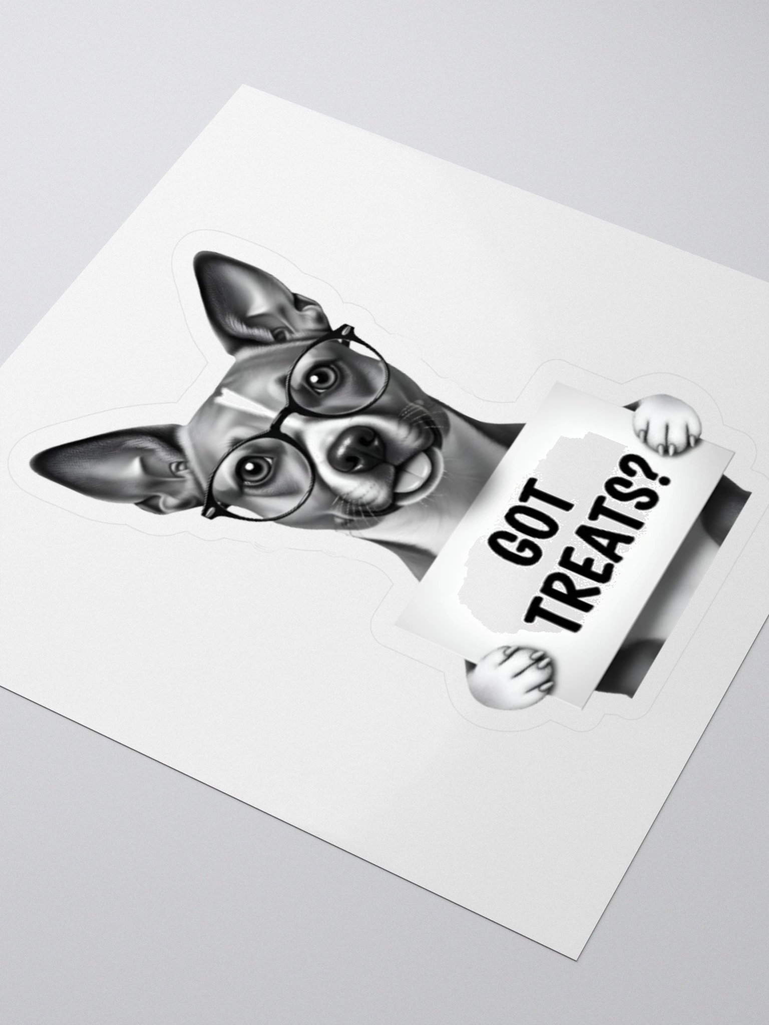 Got Treats Potcake Sticker product image (3)